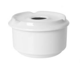 CINZEIRO AGUA Ø11CM PORCELANA
